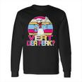 Distressed Vert Der Ferk Retro Chef Long Sleeve T-Shirt