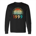 Distressed Vintage Awesome Since October 1999 22 Years Old Long Sleeve T-Shirt