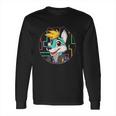 Djing Dj Fox Furry Furries Tail Ears Cosplay Long Sleeve T-Shirt