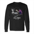 Dr John And Snoopy Mashup Schroeder Playing Piano Signature T-Shirt Long Sleeve T-Shirt