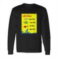 Dr Seuss One Fish Two Fish Book Cover Long Sleeve T-Shirt