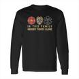 In This Family Nobody Fights Alone Police Firefighter Ems Long Sleeve T-Shirt