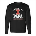 Fanprint Illinois Fighting Illini They Call Me Papa Long Sleeve T-Shirt