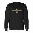 Farvahar Faravahar Farohar Iranian Persian Zoroastrianism Long Sleeve T-Shirt