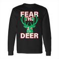 Fear The Deer Basketball Playoffs Long Sleeve T-Shirt