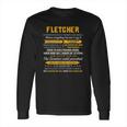 Fletcher Completely Unexpiainable Long Sleeve T-Shirt