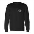 Flight Medic Wings From Ems Flight Safety Network Long Sleeve T-Shirt