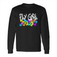 Fly Girl 80S 90S Girl Old School Hip Hop Long Sleeve T-Shirt