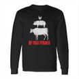 My Food Pyramid Shirt - Meat Lover Tshirt Long Sleeve T-Shirt