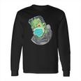 Frankenstein Pandemic Virus Mask Long Sleeve T-Shirt