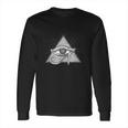 Freemason Mason Illuminati Circle Occult Conspiracy Gift Long Sleeve T-Shirt