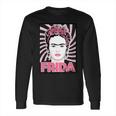 Frida Kahlo Portrait Graphic Long Sleeve T-Shirt