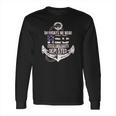 On Fridays We Wear Red Friday Navy Long Sleeve T-Shirt