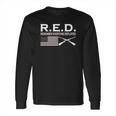 On Fridays We Wear Red Rmember Everyone Deployed Long Sleeve T-Shirt