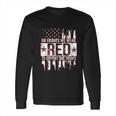 On Fridays We Wear Red To Support Our Troops Long Sleeve T-Shirt