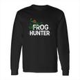 Frog Hunter Gift Little Amphibian Catcher Boys Girls Kids Long Sleeve T-Shirt