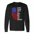 Fuck Biden Shirt Foxtrot Uniform Charlie Anti Joe Biden Long Sleeve T-Shirt