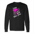 Funny Hairdresser I Give The Best Blow Jobs Hair Stylist Long Sleeve T-Shirt