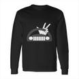 Funny The Jeep Wave Long Sleeve T-Shirt