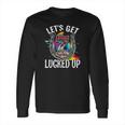 Funny Las Vegas Nv Souvenir Lucked Up Gambling Lucky Gift Long Sleeve T-Shirt