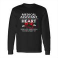 Funny Medical Assistant Graphic Pcp Gift Health Care Gift Cute Gift Long Sleeve T-Shirt