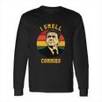 Funny Ronald Reagan I Smell Commies Political Humor Long Sleeve T-Shirt