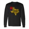 Funny Vintage Texas Logo Long Sleeve T-Shirt