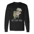 Over The Garden Wall Hes Our Frog Long Sleeve T-Shirt