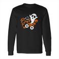 Ghost Rider Truck Monster Halloween Pumpkin Long Sleeve T-Shirt