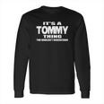 Gildan Tommy Thing Black Long Sleeve T-Shirt