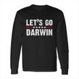 Lets Go Darwin Vintage Logo Long Sleeve T-Shirt