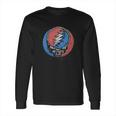 Grateful Dead Mens Distress Your Face Over Dyed Long Sleeve T-Shirt