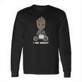 I Am Groot Chibi Design Long Sleeve T-Shirt