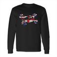 Guy-Martin-Skull-Logo-Union-Jack-Motorbike Long Sleeve T-Shirt