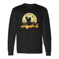 Halloween Ragdoll Cat Pumpkin Moonlight Bats Long Sleeve T-Shirt