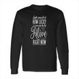 Hamilton Musical Quote Long Sleeve T-Shirt