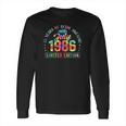 Happy 35Th Birthday Vintage July 1986 35 Years Old Long Sleeve T-Shirt