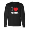 I Heart Cuomo Ladies Long Sleeve T-Shirt