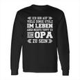 Herren Nichts Toppt Es Ein Opa Zu Sein Vatertag T-Shirt Long Sleeve T-Shirt