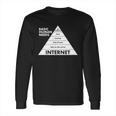 Basic Human Needs Pyramid Long Sleeve T-Shirt