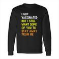 Humor Joke Social Distancing Long Sleeve T-Shirt