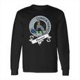 Hunter Clan Badge Scottish Clan Badges Long Sleeve T-Shirt