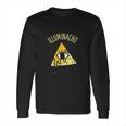 Illuminacho Funny All Seeing Eye Conspiracy Theory Long Sleeve T-Shirt