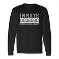 Inmate Under House Arrest Funny Prison Costume Long Sleeve T-Shirt