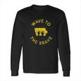 Iowa Wave To The Brave Football Childrens Hospital Long Sleeve T-Shirt