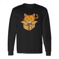 If Its Fits Sit Cat Box Funny Quote For Owner Long Sleeve T-Shirt