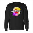 Jacksonville Colorful Retro Logo Long Sleeve T-Shirt