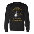 Jean Jacques Goldman Une Femme Est Te Née En Septembre Long Sleeve T-Shirt