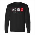 Jiu Jitsu Black Belt No Gi Light Gift Martial Arts Bjj Long Sleeve T-Shirt