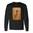 Joker Card Costume Long Sleeve T-Shirt